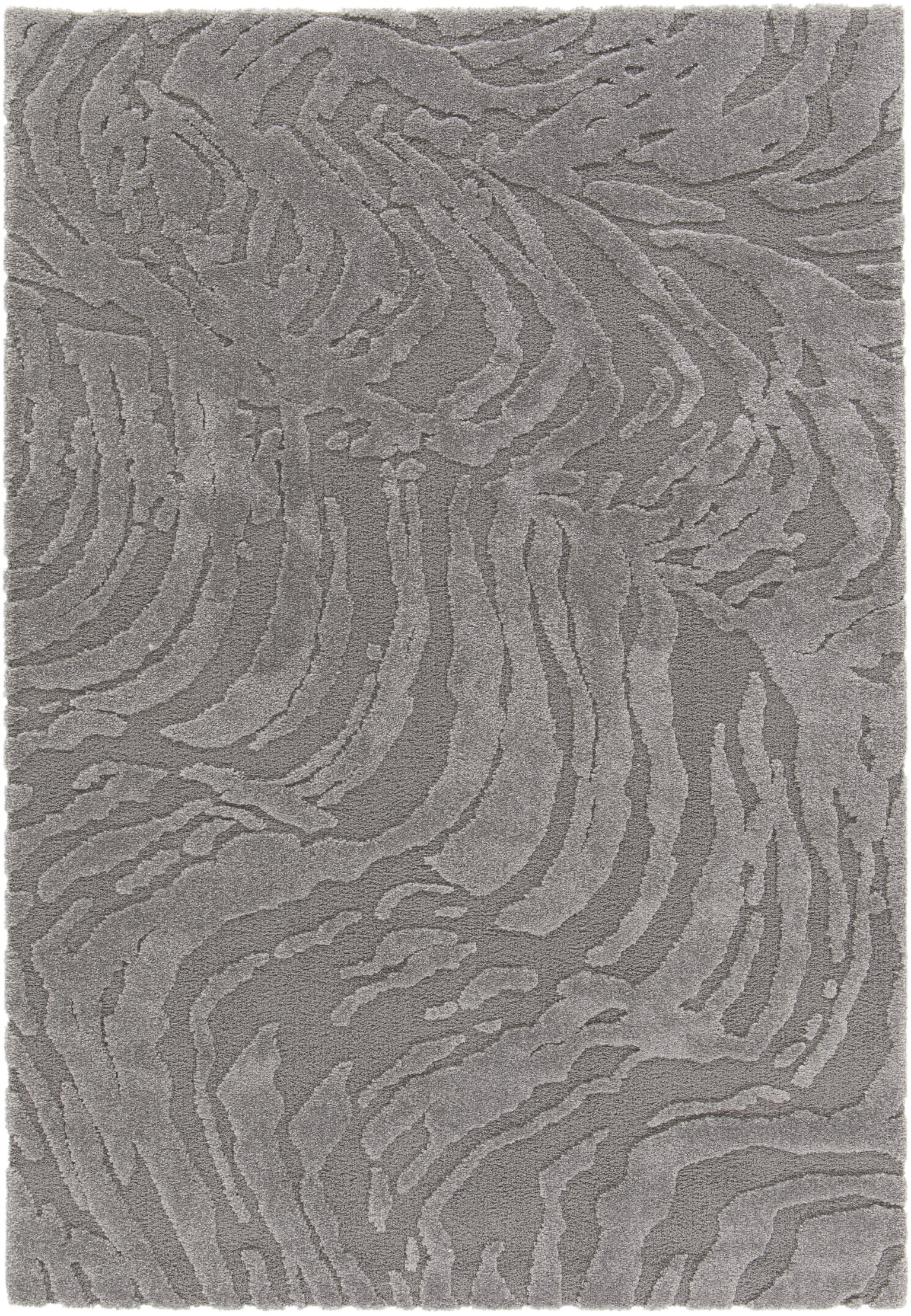 Kilimas Cocoon, 160 x 230 cm, 60% polipropilenas, 40% poliesteris, pilkas
