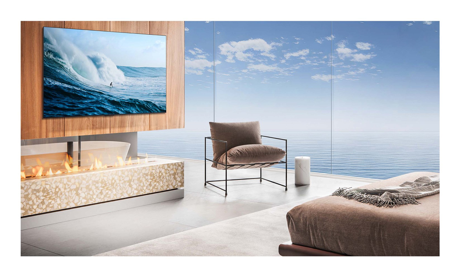 Televizorius TCL 55Q6C, QD-Mini LED, 55", 4K UHD - 6