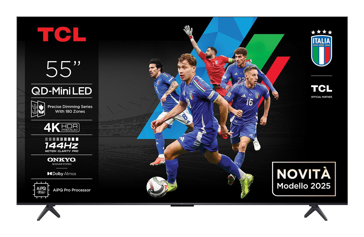 Televizorius TCL 55Q6C, QD-Mini LED, 55", 4K UHD-0