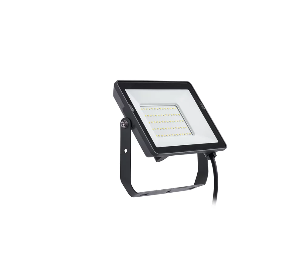LED prožektorius PHILIPS, IP65, 30W, 4000 K, 2850 lm, juodos sp., 18,5 x 2,8 x 16,1 cm-0