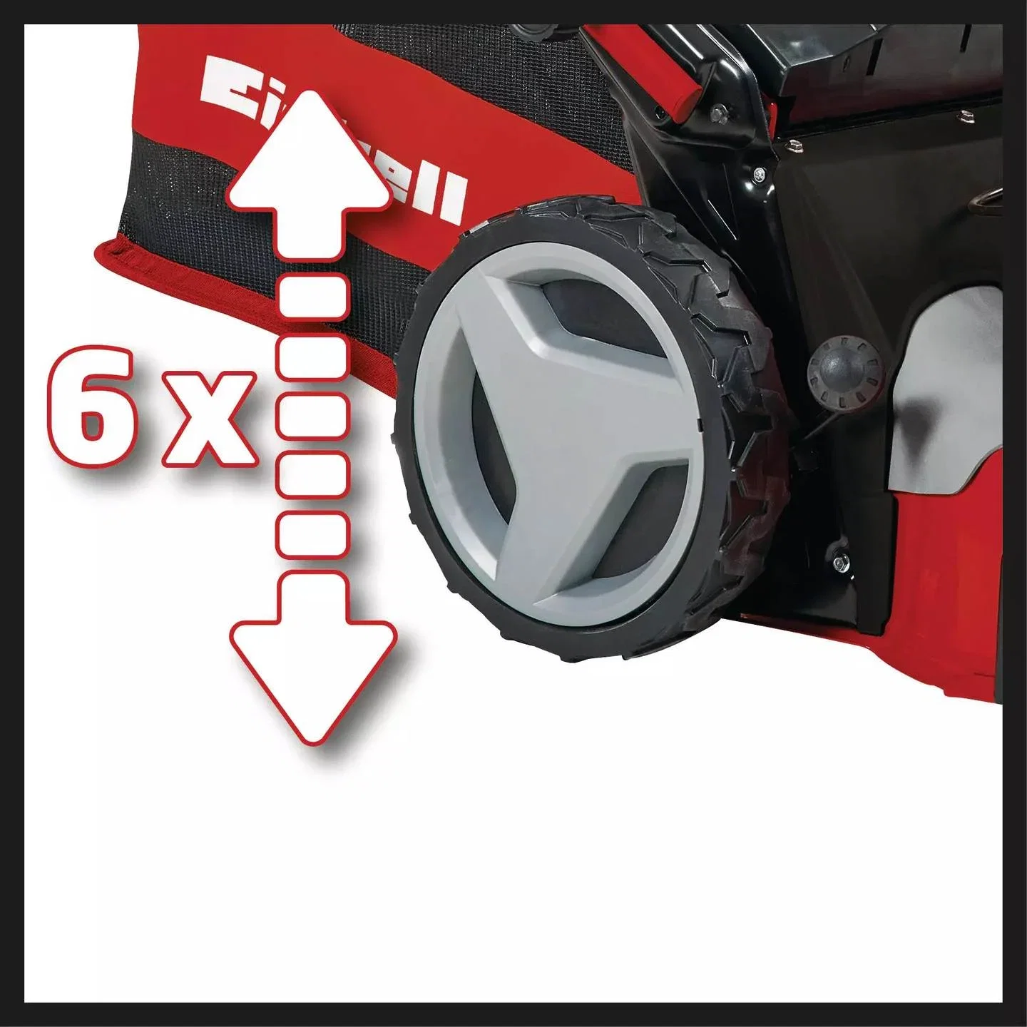 Benzininė vejapjovė EINHELL GC-PM 56/2 S HW, 2800 W, 173 cm³, 56 cm, 80 l, savaeigė - 4