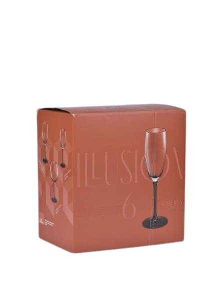 Šampano taurės AURORA MIRAGE, 6 VNT, 210 ML - 2