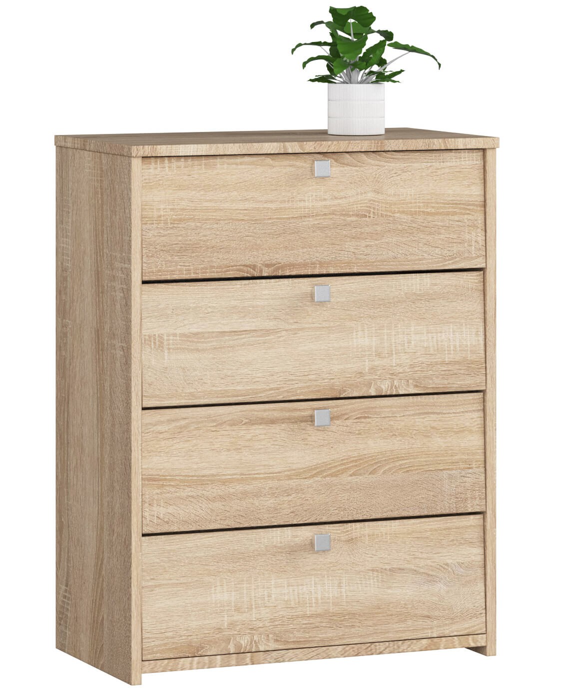 Batų spintelė 4, 60 cm, ąžuolo-0