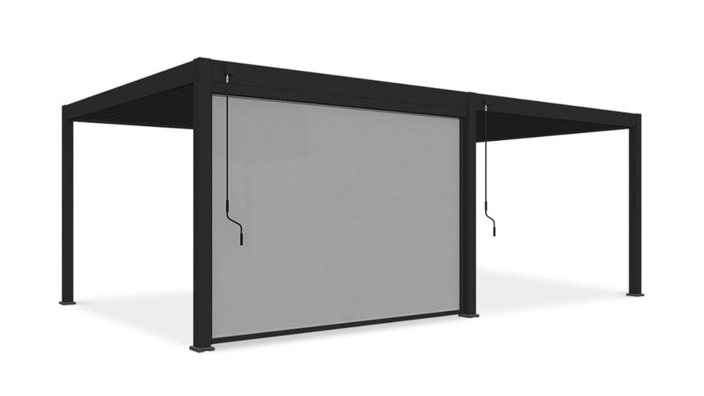 Roletas pavėsinėms Pergola ELEGANCE/DELUXE/FUSION 3.6 m, antracito sp. (339.9 cm)-1