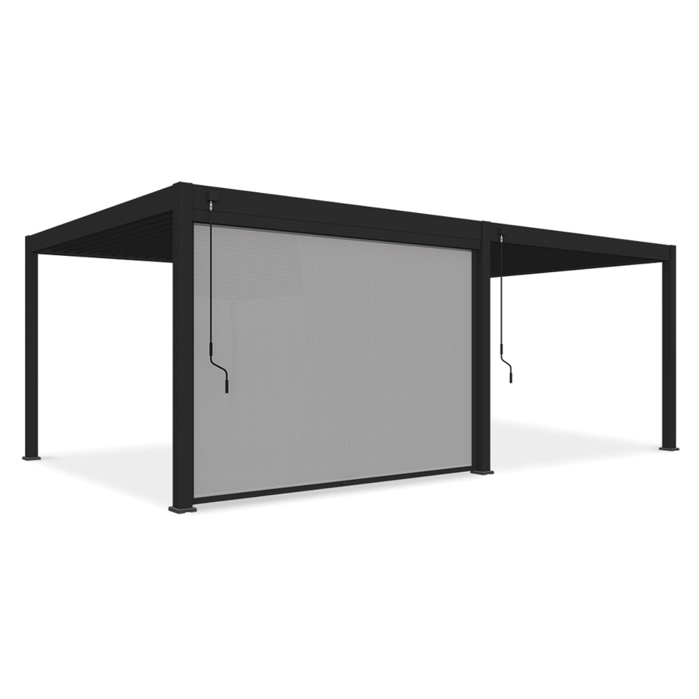 Roletas pavėsinėms Pergola ELEGANCE/DELUXE/FUSION 3.6 m, antracito sp. (339.9 cm)-0