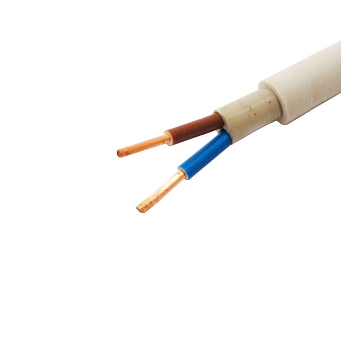Instaliacinis kabelis, ELPAR NYM, 2 x 1,5 mm², baltas, 25 m-0