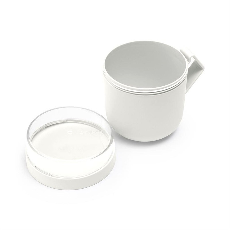 Puodelis sriubai BRABANTIA Make & Take, šv. pilkos sp., 0, 6 l-0