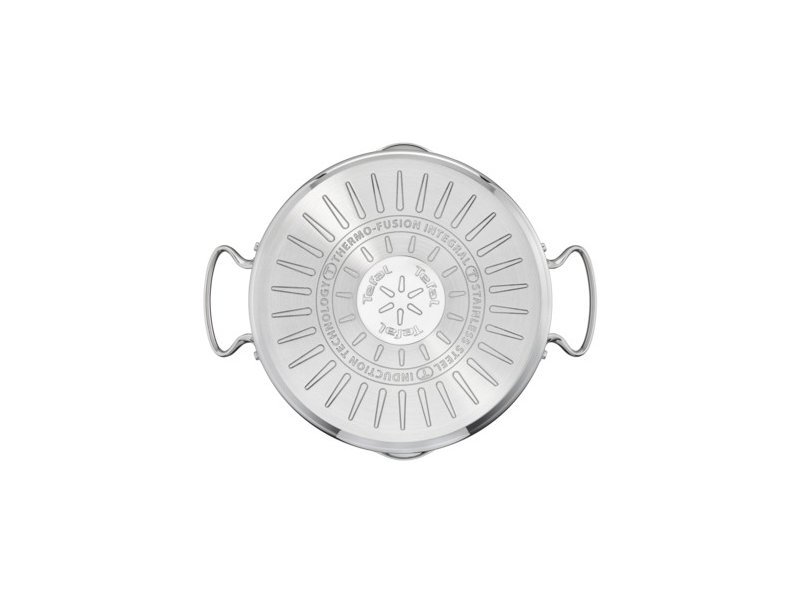 Nerūdijančio plieno puodas TEFAL DUETTO PLUS, su dangčiu, 24 cm - 4