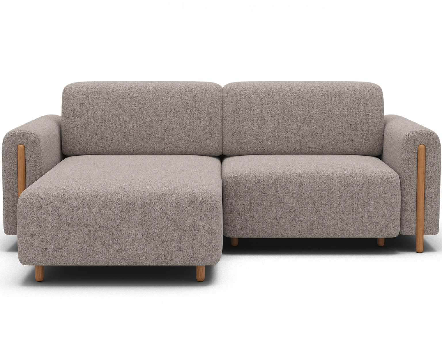 Kampinė sofa Acossta, smėlio sp., kairinė, 154 x 244 cm x 95 cm-0