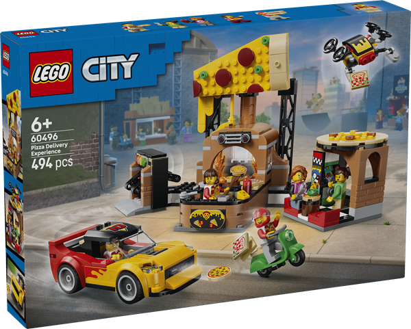 Konstruktorius LEGO City Pizza Delivery Experience With Vehicles - 1