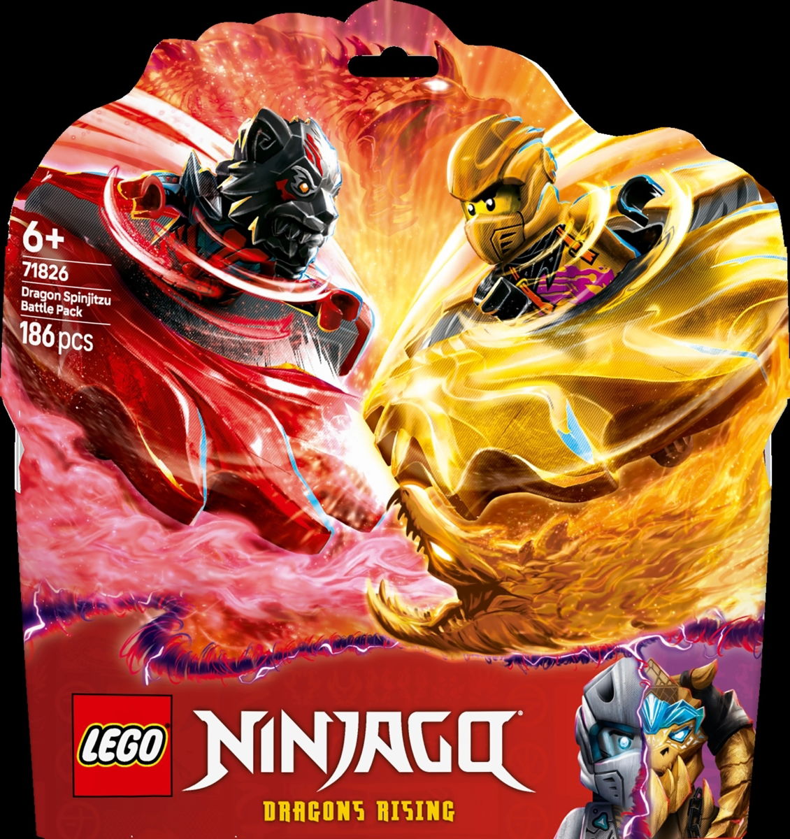 Konstruktorius LEGO Ninjago Dragon Spinjitzu Battle Pack-0