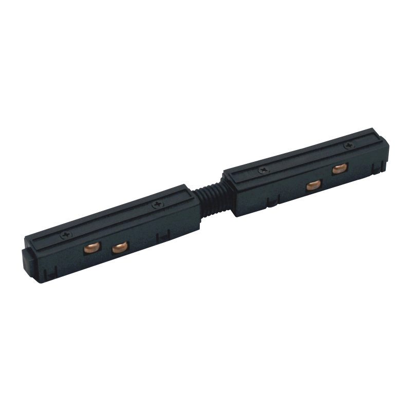 Elektrinė jungtis tiesiam bėgelių sujungimui magnetinės sistemos VESTALIGHT VESTA1065M-0